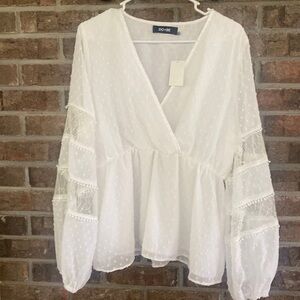 DO+BE White Blouse